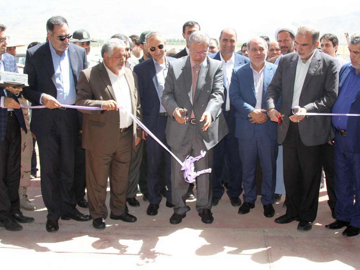 وزير تعاون، كار و رفاه اجتماعی دو کارخانه تولیدی ارس را افتتاح کرد